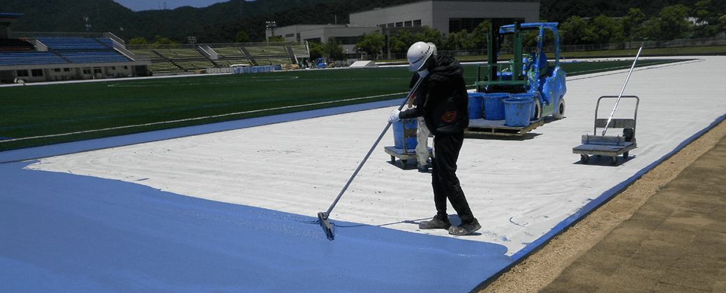 ベース材塗布